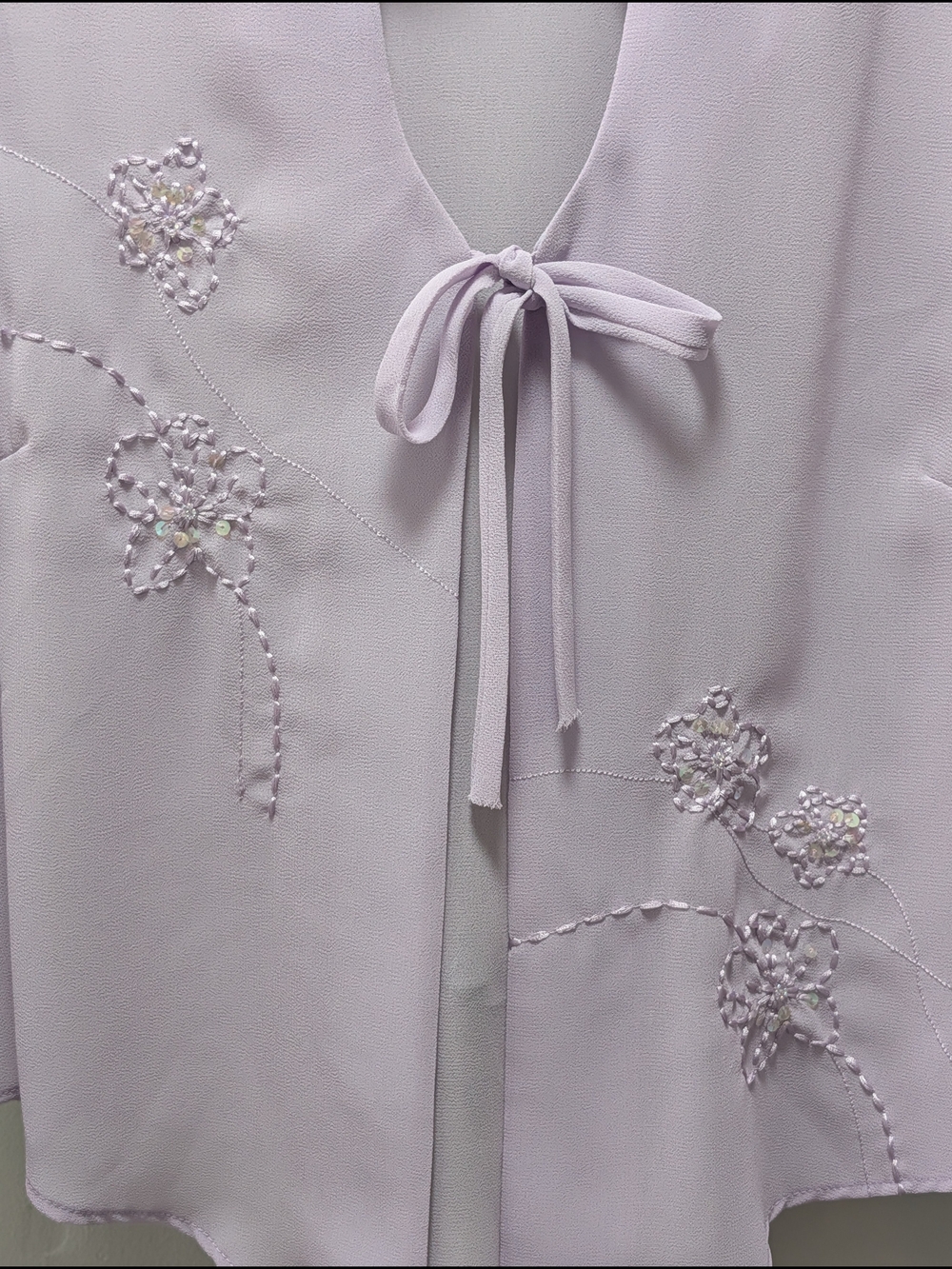 Joseph Ribkoff Tie Front Blouse - Picture 2 of 9